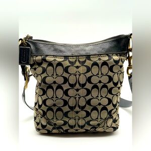 Coach Signature Black Crossbody